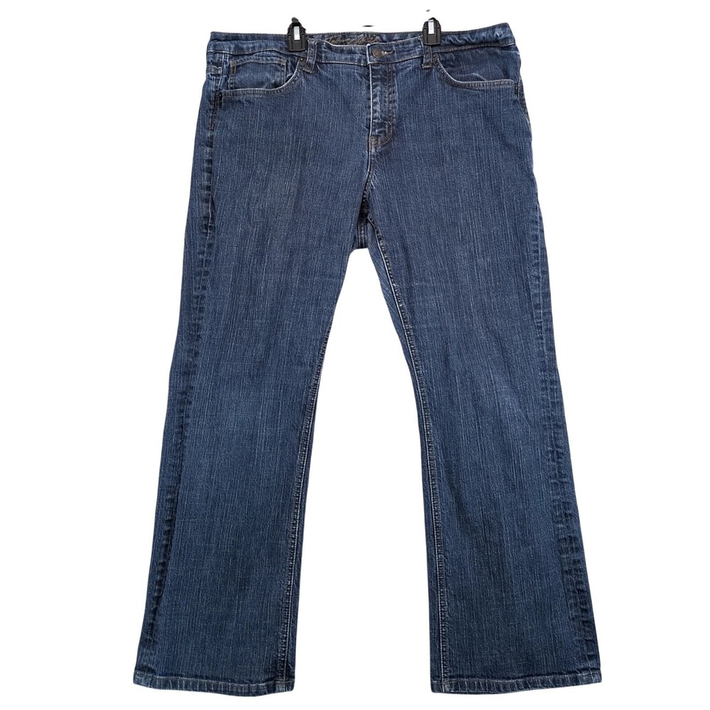 Tommy Hilfiger Boyfriend Dark Jeans Womens 18 Short 40x29" Classic Stretch Denim